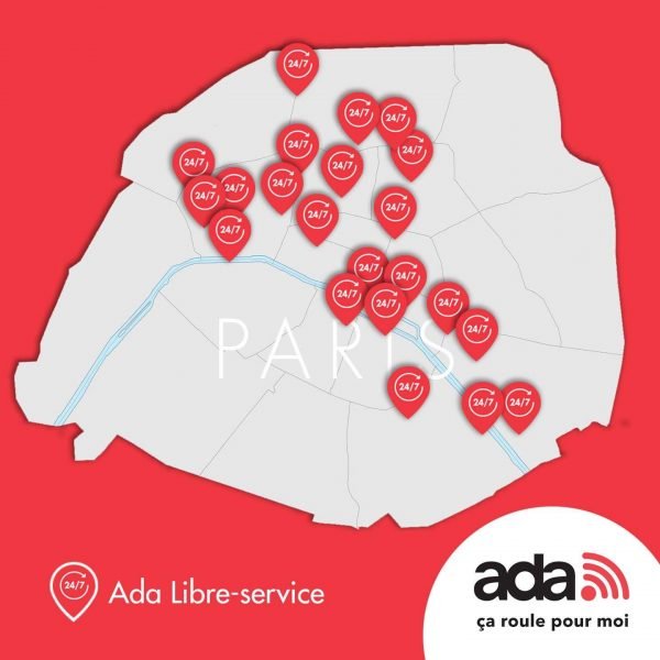 ADA location 24/24