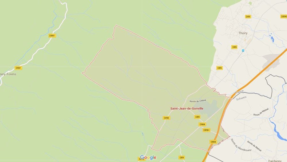 Location voiture à Saint-Jean-de-Gonville (01630)