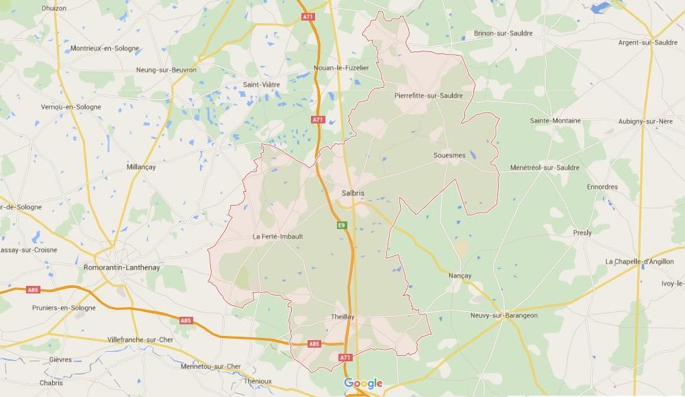 location voiture salbris