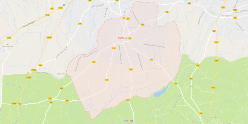 Location véhicule Maillane