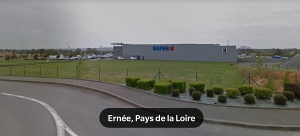 Super U location Ernée