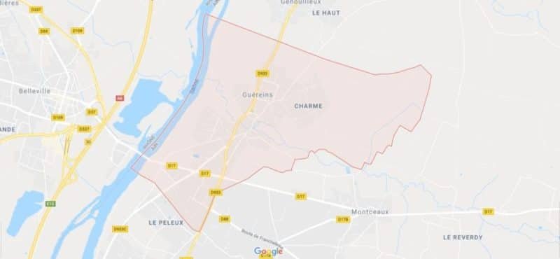 Location véhicule Guéreins