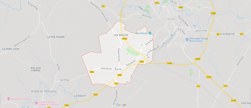 Location véhicule BUIRE
