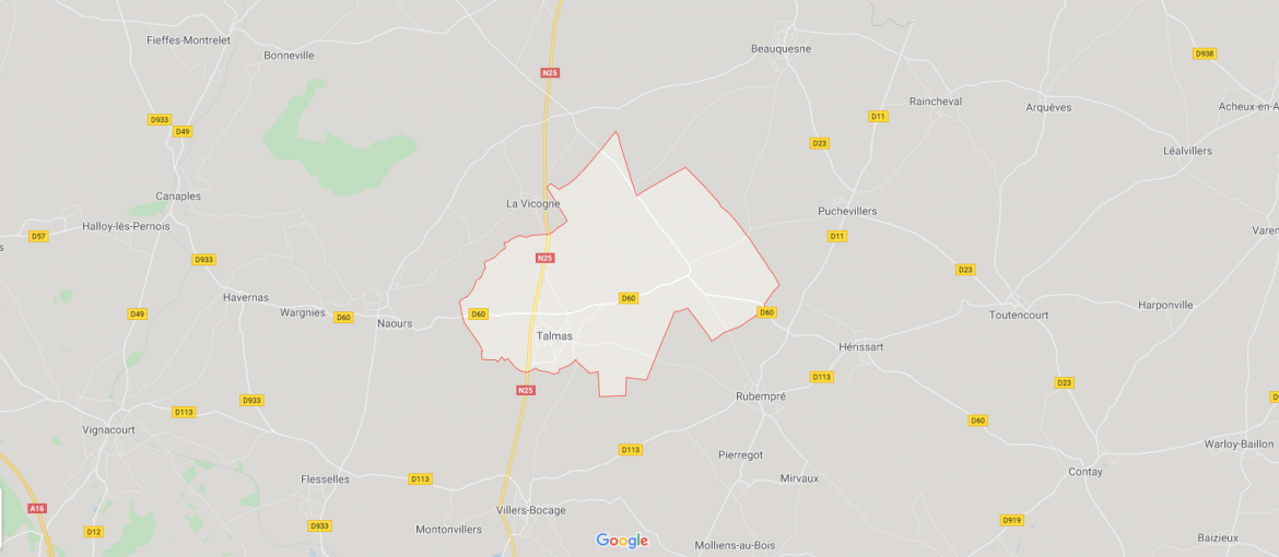 Location véhicule Talmas