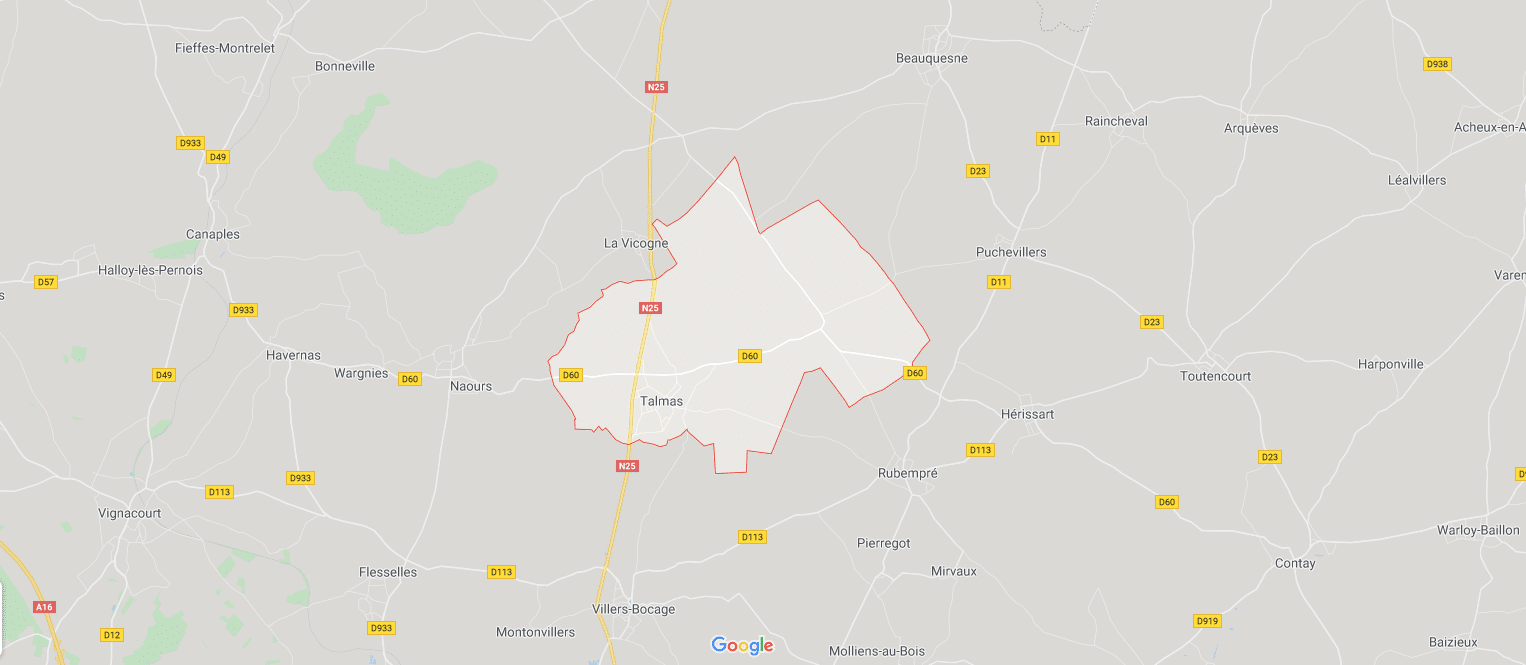 Location véhicule Talmas