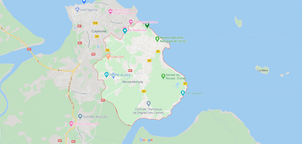 Location véhicule Rémire-Montjoly