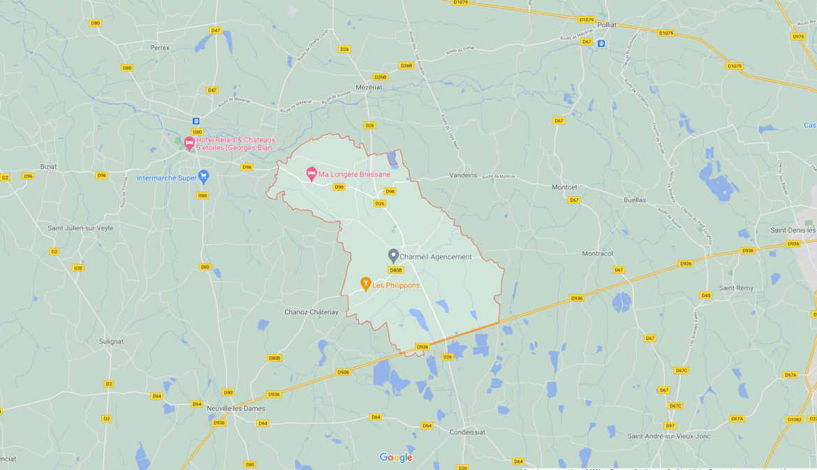 Location véhicule Chaveyriat